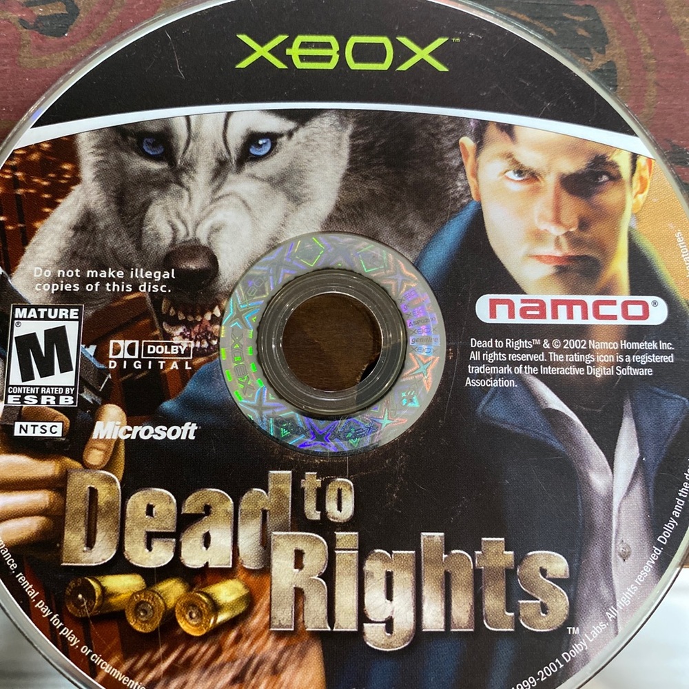 Dead to Rights on Xbox - Disc only